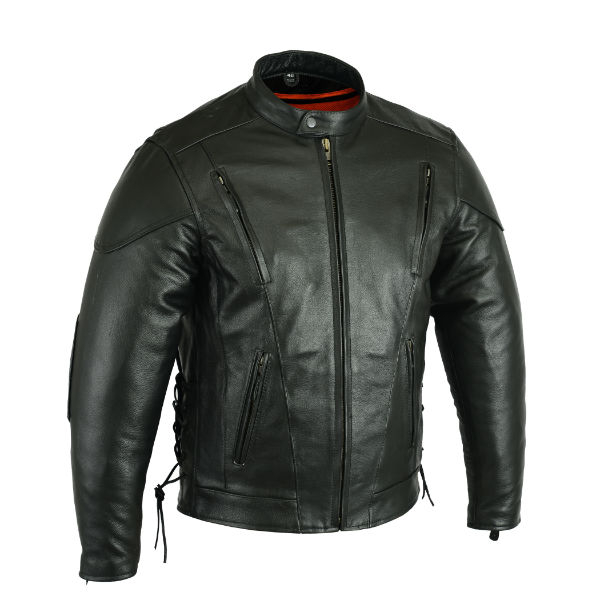 Men Leather Racing Jackets