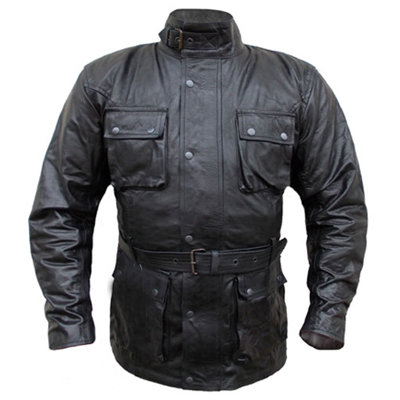Men Leather Racing Jackets