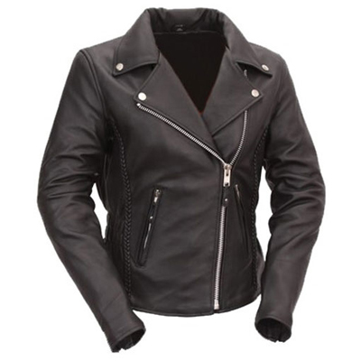 Women Leather Racing Jackets