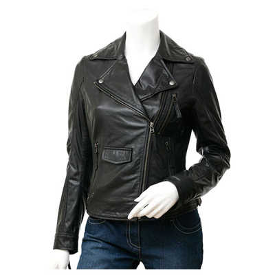 Women Leather Racing Jackets